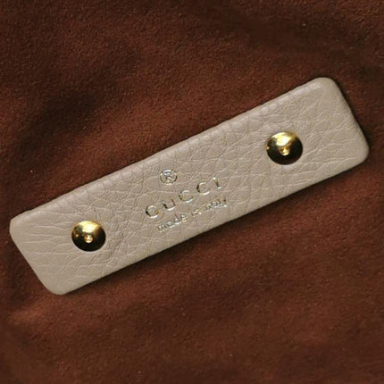 Gucci Softbit Maxi Shoulder Bag Beige Calfskin Leather 2024