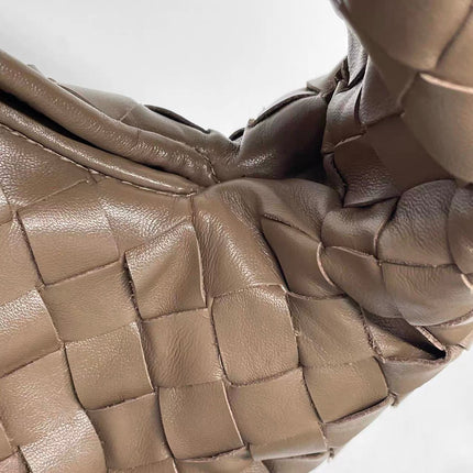 Bottega Veneta Hop Hobo Medium Leather Nutty Brown