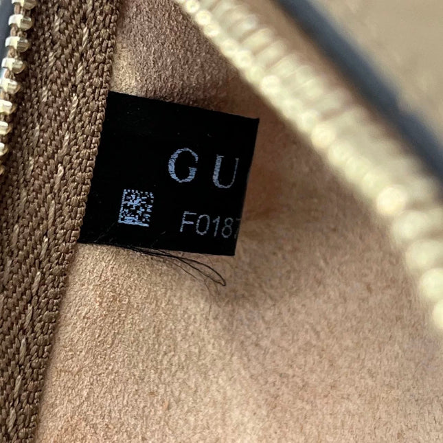 Gucci Jackie Brown Python Leather Gold Hardware