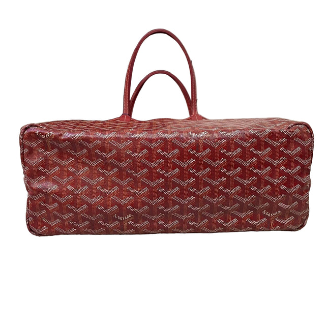Goyard Saint Louis PM Tote Medium Red Goyardine 2017
