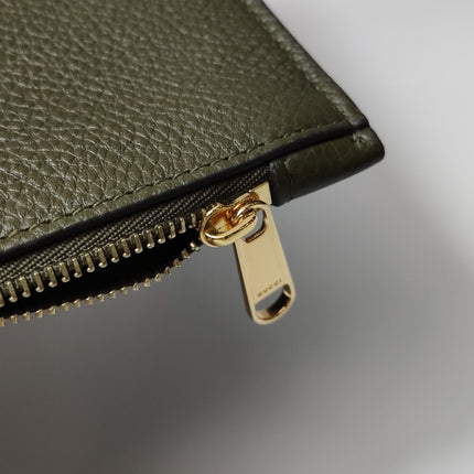 Gucci Softbit Maxi Shoulder Bag Olive Green Calfskin Leather 2024
