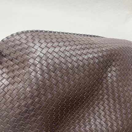 Bottega Veneta Hobo Bag Large Dark Chocolate Brown Lambskin leather 50cm