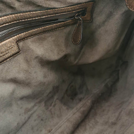 Sold Bottega Veneta Veneta Hobo Large Metallic Copper Leather 46cm