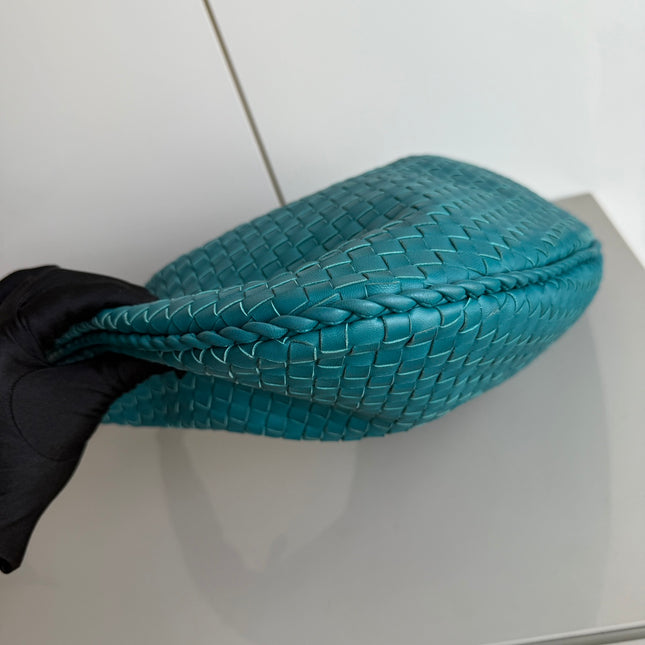 Bottega Veneta Hobo Bag Lambskin leather Green 47cm