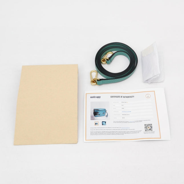 Loewe x Studio Ghibli Collection Susuwatari Mini Puzzle Green Crossbody Bag