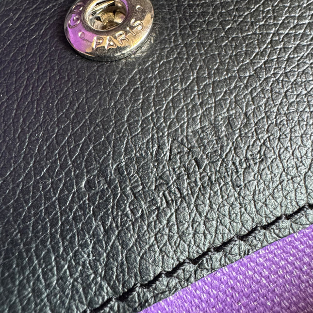 Goyard Special Edition Saint Louis PM Tote Medium Black Violet 2020