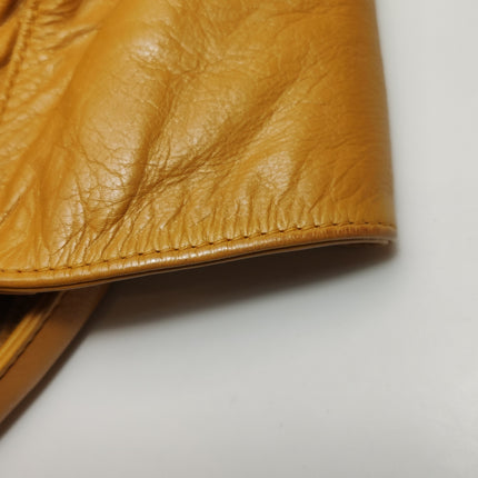 Bottega Veneta Arco Tote Bag Medium Yellow Shiny Calfskin leather