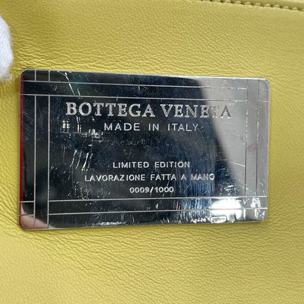 Bottega Veneta Cabat Limited Poussin Paillettes Tote Yellow