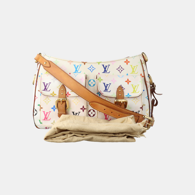 Louis Vuitton x Takashi Murakami Lodge Large White Multicolor