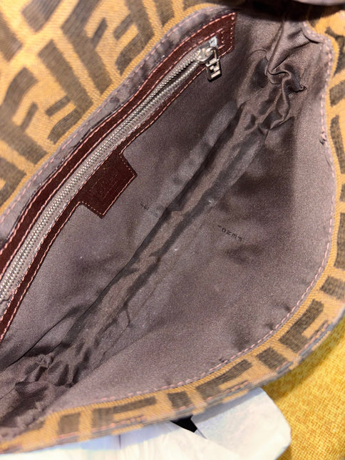Fendi Baguette Classic Zucca Print Fendi Monogram