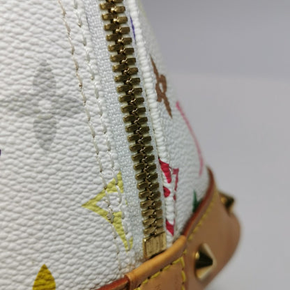 Louis Vuitton x Takashi Murakami Alma Small White Multicolor