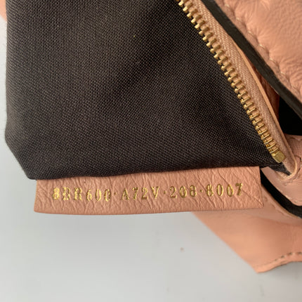 Sold FENDI Baguette Rosa Bourbon Pink Leather 3D FF Motif Crossbody bag
