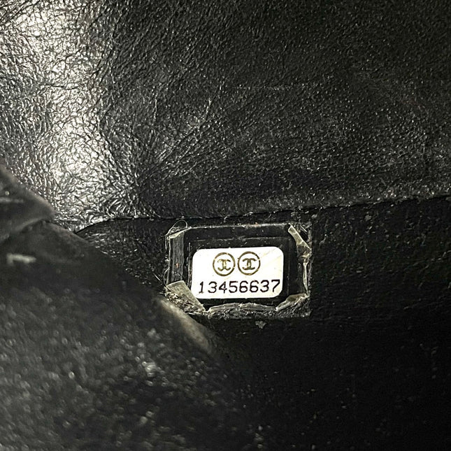 Chanel Classic Flap Medium Black Caviar Leather Gold Hardware, 2009-2010