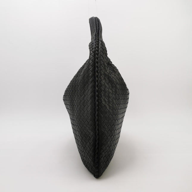 Bottega Veneta Hobo Maxi Midnight Navy Black leather 50cm