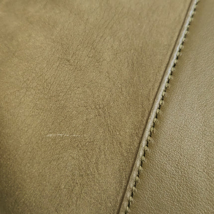 Bottega Veneta Cabat Tote Olive Green Suede Leather 38cm