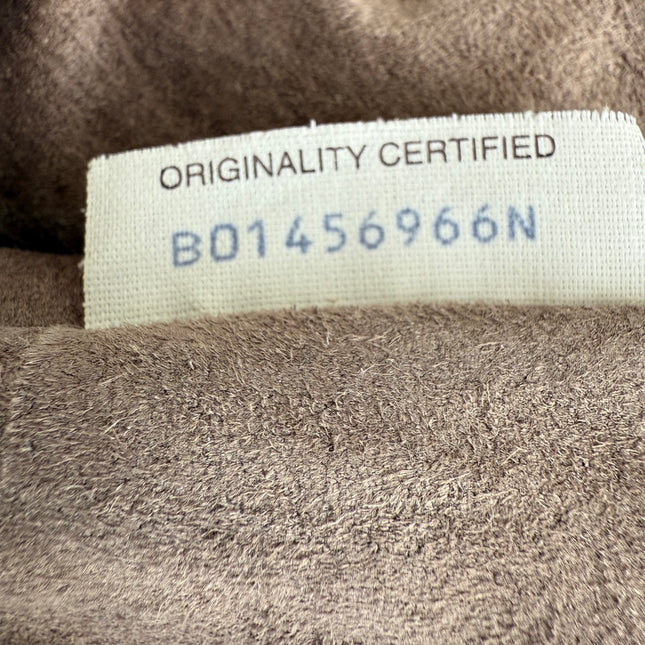 Bottega Veneta Veneta Hobo Misty Blue Intrecciato Leather Bag Medium 45cm