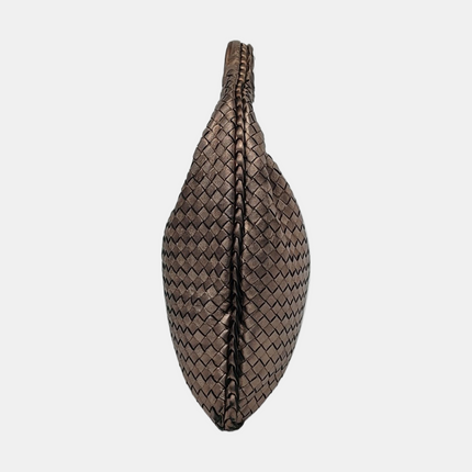 Bottega Veneta Veneta Hobo Metallic Copper Leather Medium 40cm