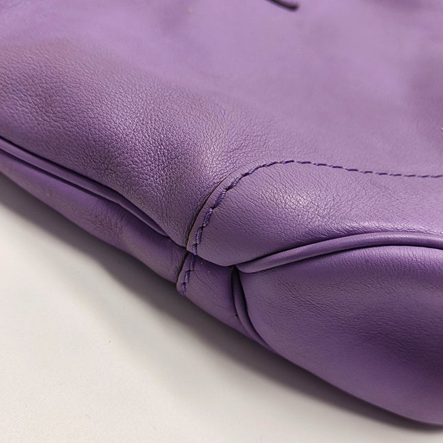 Gucci Jackie 1961 Soft Purple Leather Bag Medium