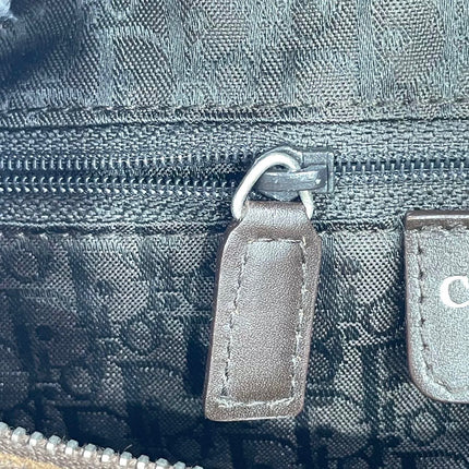 Dior Flight Medium Shoulder Bag Tan Brown Shearling