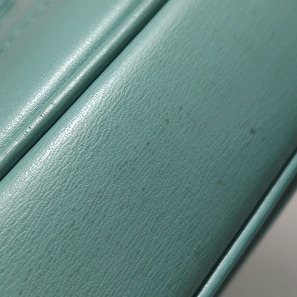Gucci Jackie 1961 Small Blue Leather Bag with Adjustable Strap