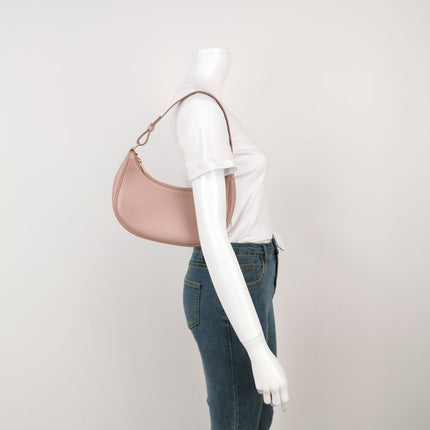 Sold Celine Ava Hobo Pastel Pink Leather Shoulder Bag