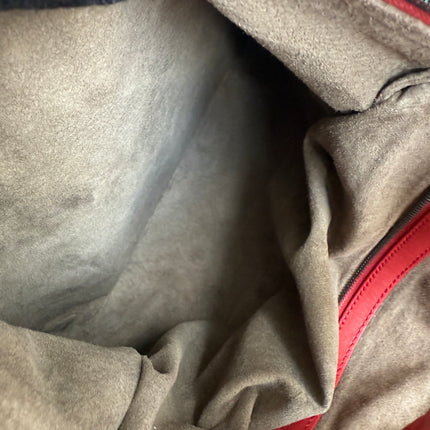 Bottega Veneta Veneta Hobo Maxi Dark Red Leather 51cm