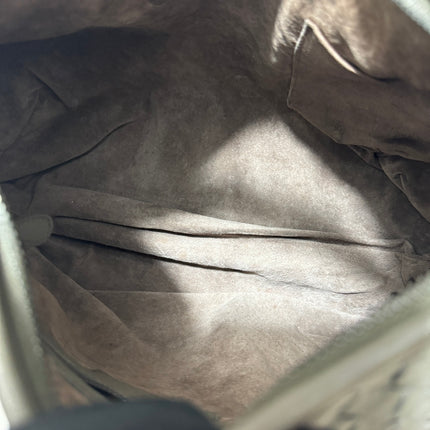 Sold Bottega Veneta Belly Hobo Intrecciato Grey Leather Medium 40cm