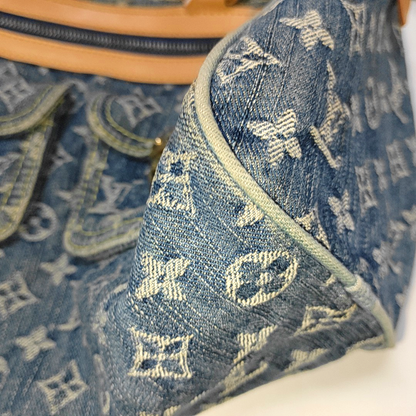 Louis Vuitton Denim Neo Speedy Boston Bag