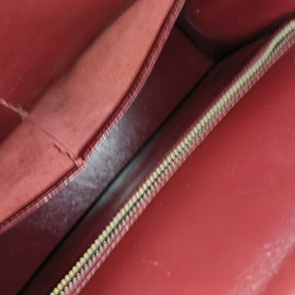 Hermes Kelly 32 Sellier Burgundy Box Leather Gold HW 1987