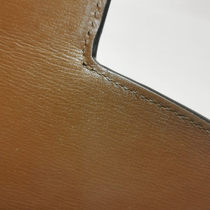 Gucci 1955 Horsebit Bag Small Brown Leather and GG Monogram Canvas