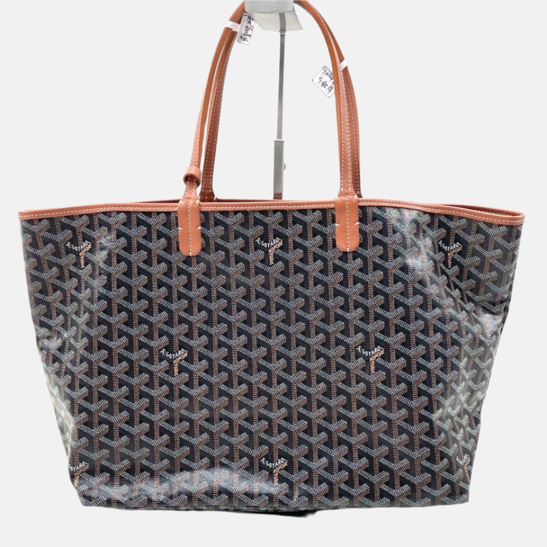 Goyard Saint Louis PM Tote Medium Brown Never Worn-Luxbags