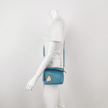 Loewe x Howl's Moving Castle Studio Ghibli Collection Puzzle Mini Blue Flying Dog