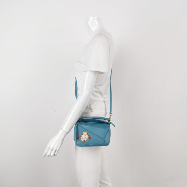 Loewe x Howl's Moving Castle Studio Ghibli Collection Puzzle Mini Blue Flying Dog