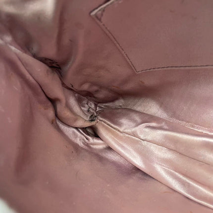 Gucci Jeweled Dragon Bag Purple Crocodile and GG Velvet Bamboo Chain Strap Shoulder Bag