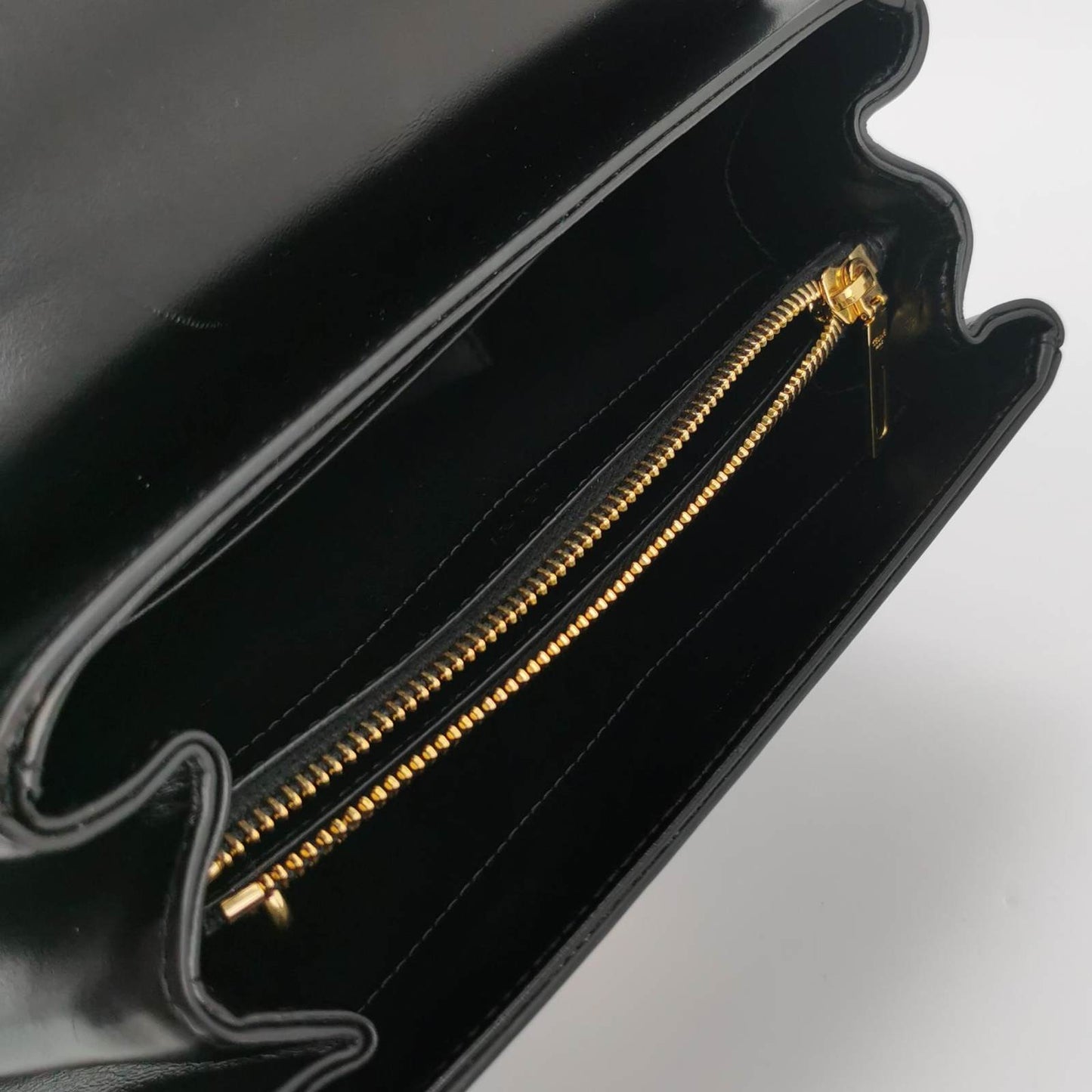 Celine 16 Bag Small Black Smooth Calfskin Leather