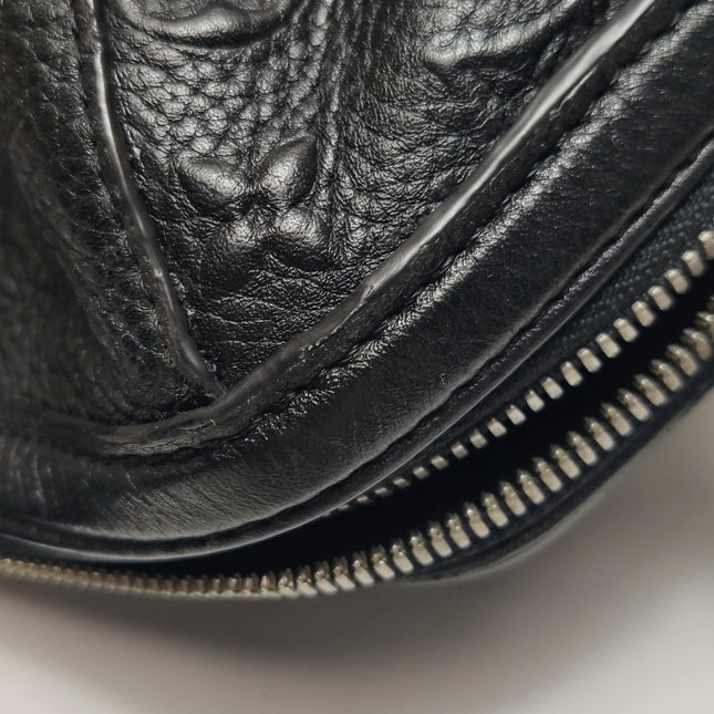 Louis Vuitton Neo Papillon Revelation GM Black Leather Shoulder Bag