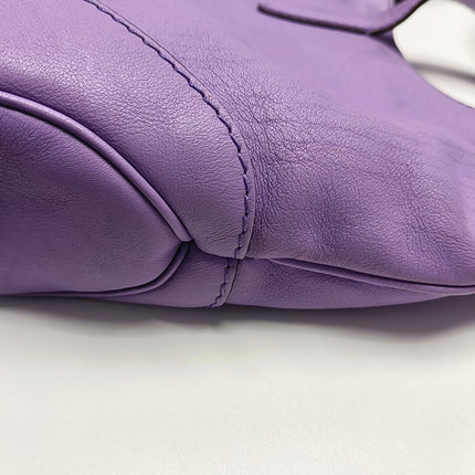 Gucci Jackie 1961 Soft Purple Leather Bag Medium