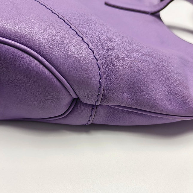 Gucci Jackie 1961 Soft Purple Leather Bag Medium