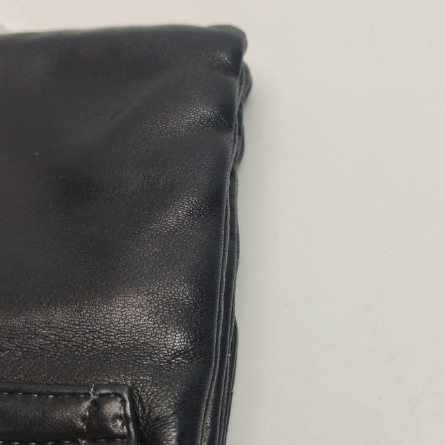 Chanel 2.55 Black Lambskin Square Stitching Shoulder Bag