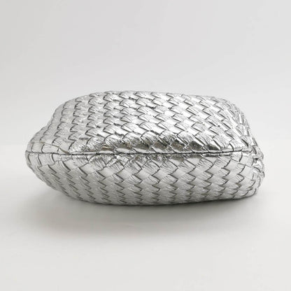 Sold Bottega Veneta Jodie Mini Silver Leather Rare