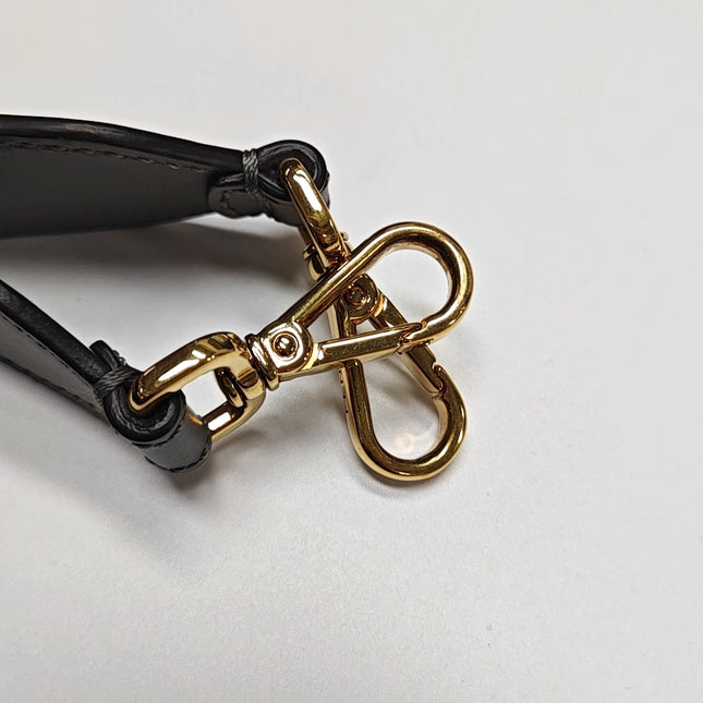 Fendi Sunshine Tote Medium Greyish Blue Top Handle Bag with Strap