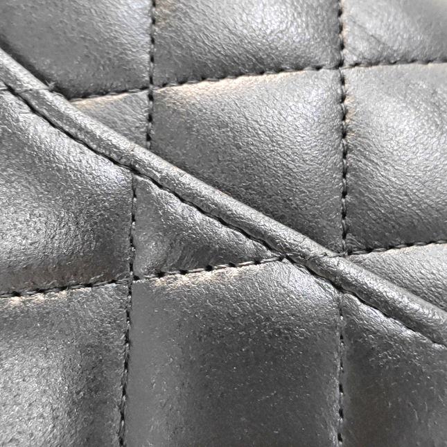 Chanel Timeless Classic Flap Medium Black Lambskin Leather Gold Hardware, 2015-16