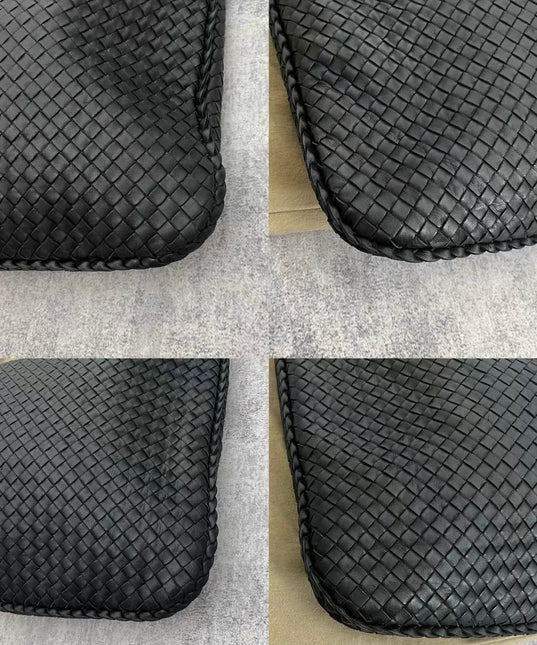 Bottega Veneta Veneta Sac Hobo Maxi en Cuir Noir 52-54cm