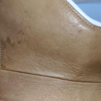 Dior Saddle Vintage Brown Leather and Silk Interior Shoulder Bag