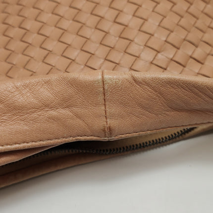 Bottega Veneta Veneta Hobo Beige Almond Brown 47cm