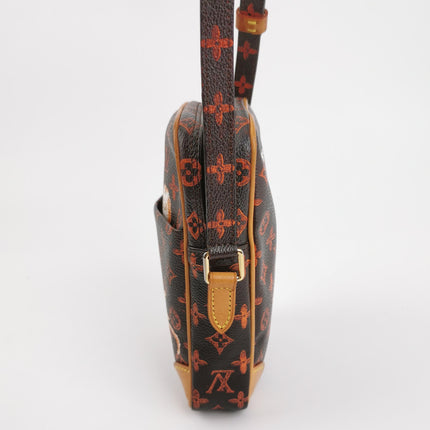 Louis Vuitton x Grace Coddington Catogram Brown Camera Bags