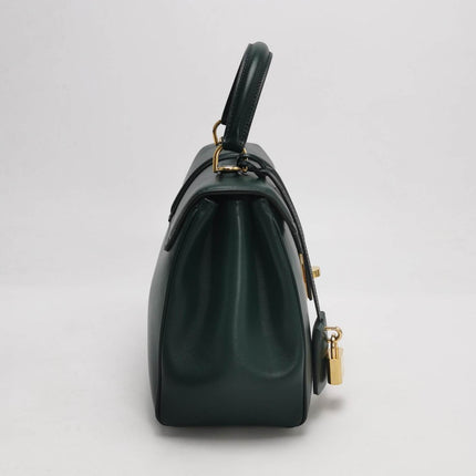 Sold Celine 16 Bag Small Dark Green Smooth Calfskin Leather