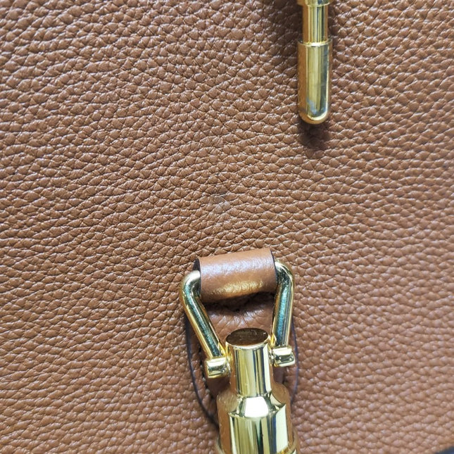 Gucci Jackie 1961 Tan Brown Pebbled Leather Bag Small