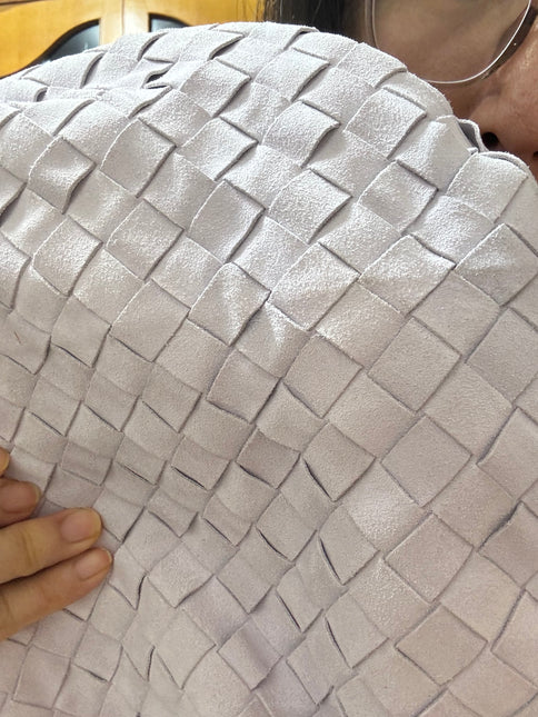 Bottega Veneta Teen Jodie Suede Washed Purple