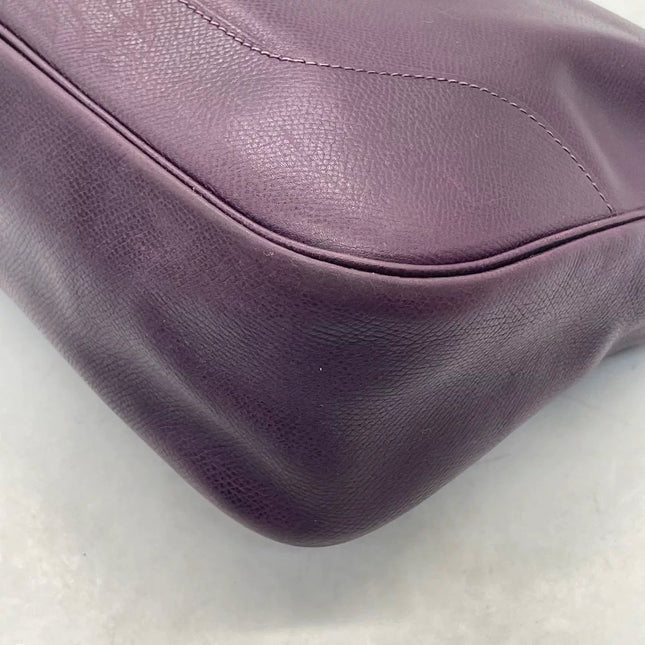 Hermès Trim 31 Purple Raisin Epsom Leather Shoulder Bag